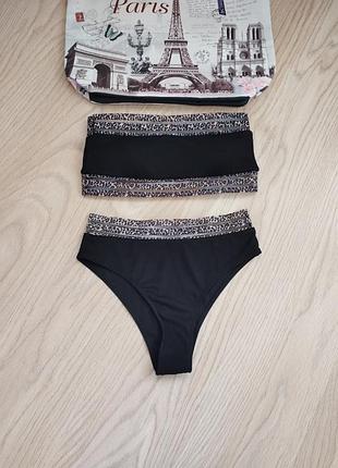 Новый раздельный купальник в рубчик 38