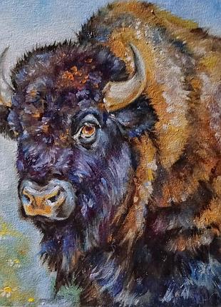 Картина/миниатюра маслом на двп