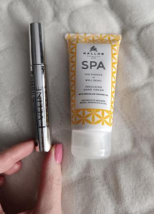 Крем для рук+туш