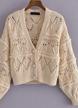 В'язаний кардинан zara