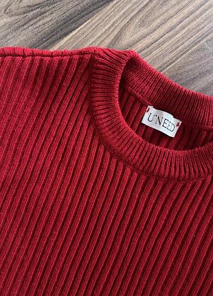 Червоний светрик uneed 2