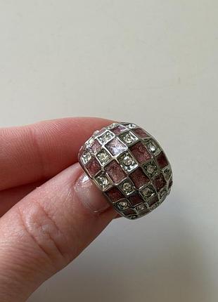 Каблучка перстень кольцо з камінчиками