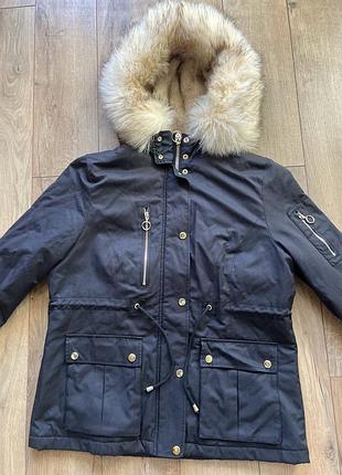 Тепла куртка парка жіноча