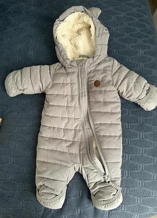 Зимовий комбінезон від h&m для новонароджених