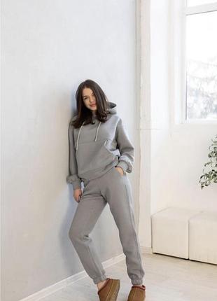 Розпродаж! якісні теплі костюми турецька триниика на флісі