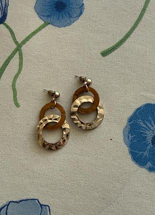 Стильні сережки