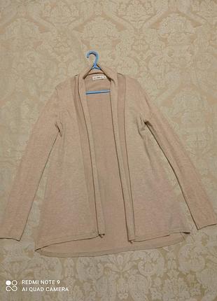 Кардиган бежевий zara