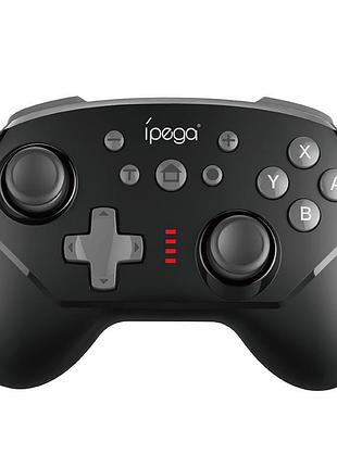 Ігровий геймпад ipega pg-9162 бездротовий контролер для nintendo switch чорний з вібрацією та turbo dm-11