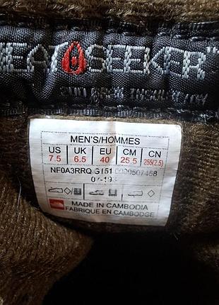 Зимние/осенные ботинки 40 the north face оригинал 3