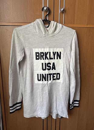 Худі з капюшоном 10/12 років ,кофта h&m