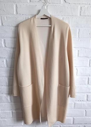 Подовжений вовняний  кардиган  windsor