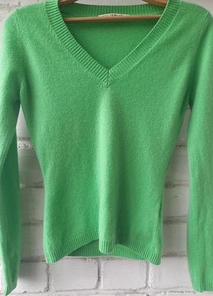 Пушистый свитер 100%кашемир