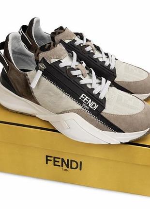 Оригинальные кроссовки fendi flow новые |