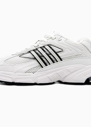 Мужские кроссовки adidas response cl white black адидас белого с черными цветами