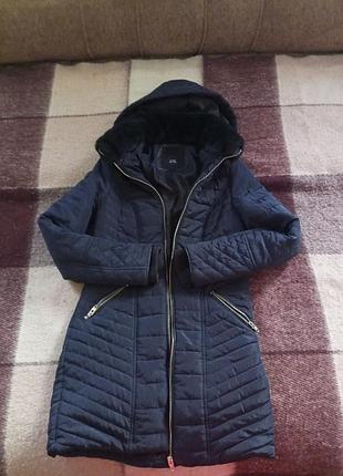 Куртка синя для дівчинки