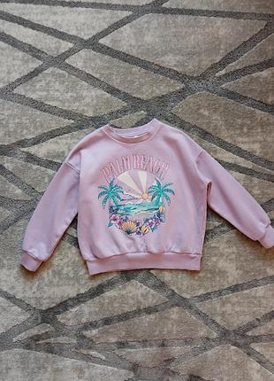 Свитшот на баечке на 6-7 лет