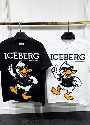 Чоловіча футболка iceberg в різних кольорах