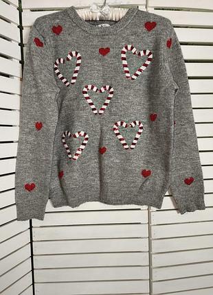 Tu uk14 светрик в різдвяному стилі з паєтками