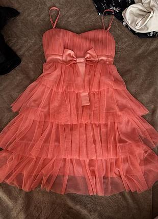 👗 ніжна святкова сукня з фатином 🎀