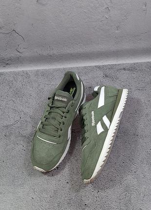 Кроссовки reebok royal glide ripple замшевые classic c кеды