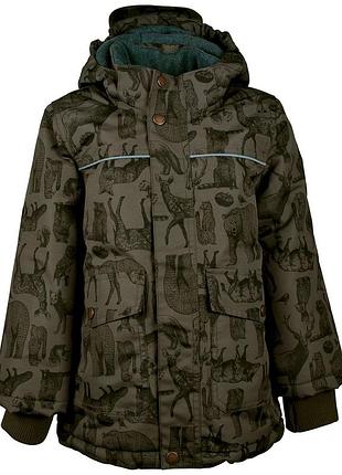 Зимова лижна куртка для хлопчика данія mikk-line