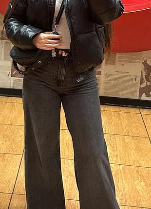 Джинси широкі wide leg xc-c на невисокий зріст