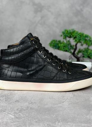 Jimmy choo чоловічі шкіряні кеди