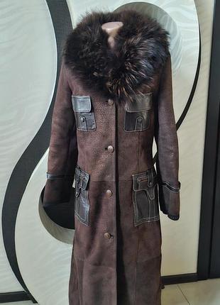 Дубленка  женская 48-50р. l-xl