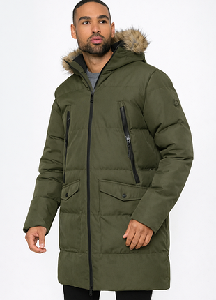 Зимова подовжена парка threadbare з капюшоном, оригінал