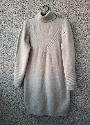 Дуже тепле плаття міді,  сукня- гольф