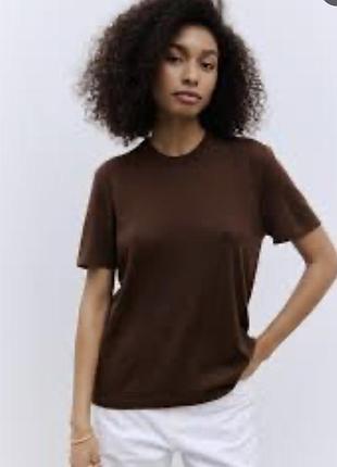 Кашемировая женская футболка свитерок!