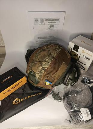 Шлем fast (team wendy) l с наушниками + документами