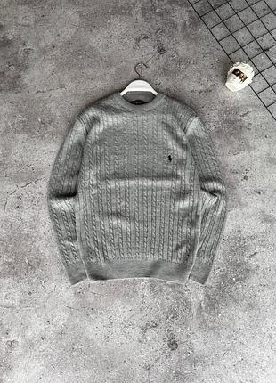 Чоловічий світшот polo в сірому кольорі