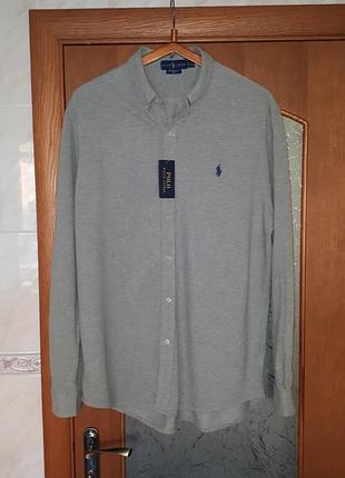 Рубашка трикотажная polo ralf lauren