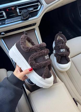 Зимові ботіночки натуральна замша