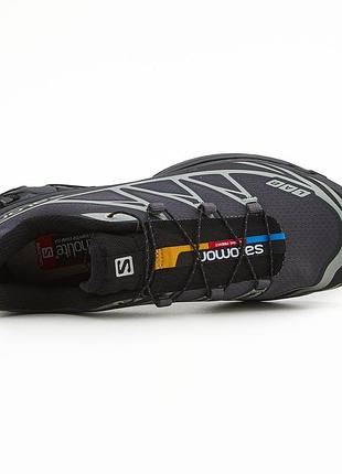 Salomon s/lab xt-6 grey black 9