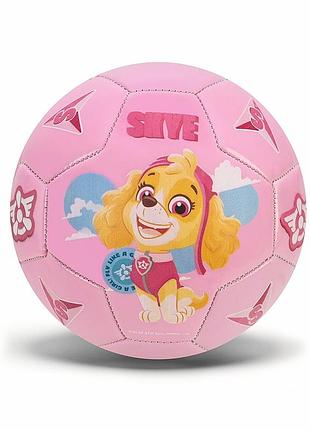 Мяч футбольный арт. pp2510 (200шт) no2, paw patrol pvc 100 гр розовый