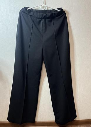 Штани палаццо.,  трикотаж,    люкс бренд .