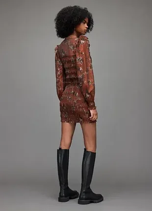 Allsaints женское платье модель pria viola