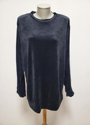 Гарна брендова велюрова кофта