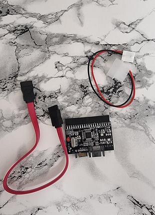 Переходник с ide на sata и с sata на ide (адаптер двусторонний)