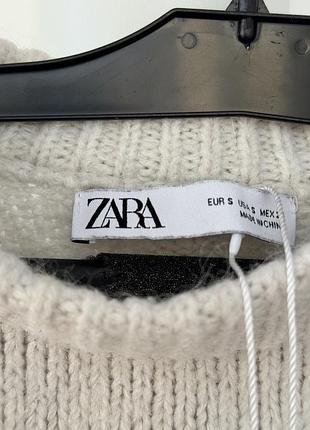 Светр zara шерстяний 3