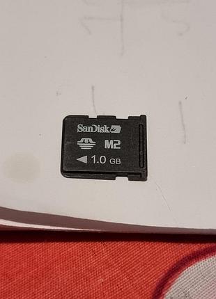 Картка пам'яті 1 Гб sandisk m2 2.22/11.6 сандиск