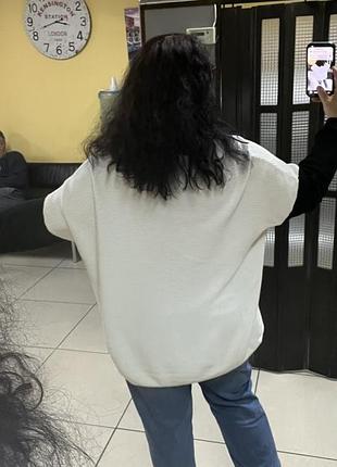 Шикаоный свитер оверсайз 4