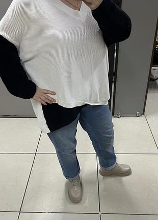 Шикаоный свитер оверсайз 3