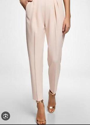 Стильні пудрові вкорочені штани mohito