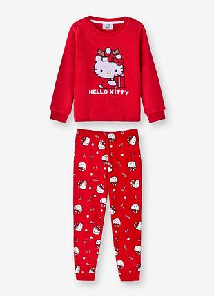 Чудова тепла флісова плюшева піжама