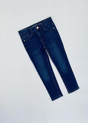 Дитячі джинси скіні denim co 5-6 років сині | для дівчинки