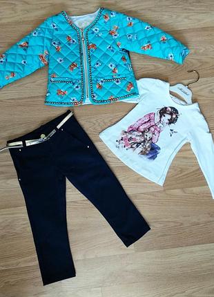 Стильний комплект для дівчинки (на ріст 92, 98 см, 104 см) туреччина 104