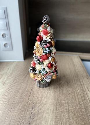 Елка новогодняя рождественская декоративная елочка hand made4 фото